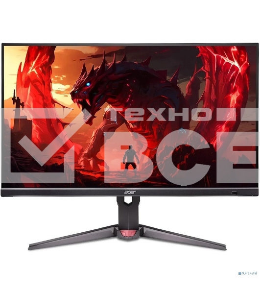 Монитор 27' Acer XV272KV5bmiiprx IPS 3840x2160, 160 Гц, 1 мс, 16:9, 400 кд/м², 2xHDMI 2.1, DP 1.4, 3.5 Jack, динамики (2x2 Вт), DisplayHDR 400, HDR10, FreeSync Premium, VESA 100x100, черный