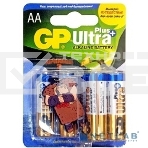 Батарейка GP 15AUPTD2-2CR6 Ultra Plus (6 шт. в уп-ке), фото 1