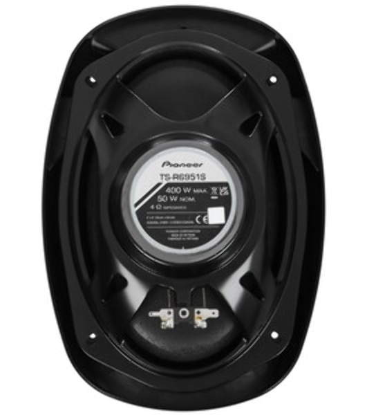 Колонки автомобильные Pioneer TS-R6951S 400Вт 4Ом 15x23см (6x9дюйм) (ком.:2кол.) коаксиальные трехполосные