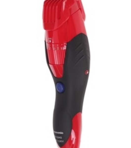 Машинка для стрижки Panasonic ER-GB40 красный (насадок в компл:1шт)