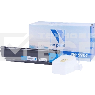 Картридж NV Print совместимый Kyocera TK-590 Cyan для FS C2026MFP/C2126MFP/C2526MFP/C2626MFP (5000k)