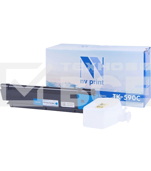 Картридж NV Print совместимый Kyocera TK-590 Cyan для FS C2026MFP/C2126MFP/C2526MFP/C2626MFP (5000k)