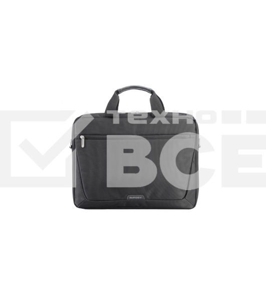 Сумки для ноутбуков Сумка SUMDEX PON-111BK {нейлон, черная до 15,6