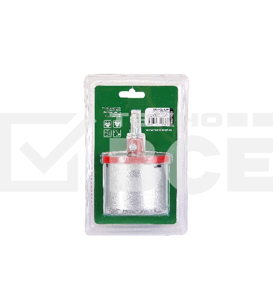 Набор коронок Hammer Flex 224-204 DR CR 65кафель\кирпич, 4шт.:33,53,67,83мм+адаптер