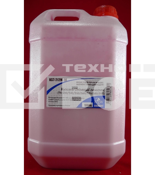 Тонер Kyocera Universal (TK-590/540/550/560/570/580/895) magenta (кан. 1кг) B&W Standart (Tomoegawa) фас России