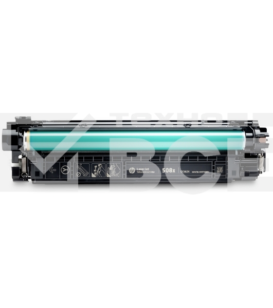 Тонер Картридж HP 508X CF362X желтый для HP CLJ M552/M553 (9500стр.)