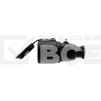 Розетка переносная влагозащищенная с крышкой, с/з, 16 А, IP44 каучук Rexant, фото5