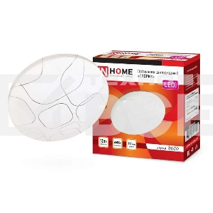 Светильник светодиодный DECO 12Вт 230В 6500К 780лм 190мм ГЛОРИЯ IN HOME 4690612022222
