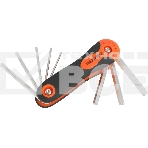 Набор ключей PATRIOT SKH-8F, шестигранные складные, 2-2.5-3-4-5-6-7-8мм, CRV, 8-в-1, фото2