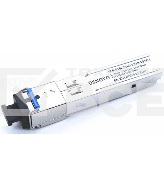 Модуль Osnovo SFP-S1SC13-G-1310-1550-I
