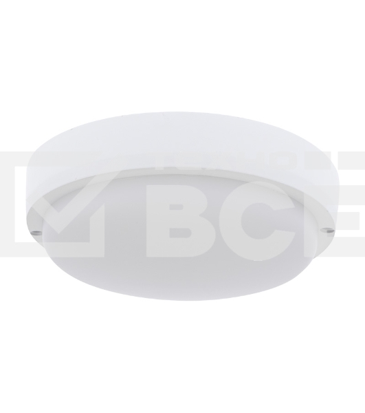 Светильник светодиодный пылевлагозащищенный Rexant ЖКХ-01 круг 18 Вт 1800 Лм IP65 174 мм 6500 K с микроволновым датчиком движения