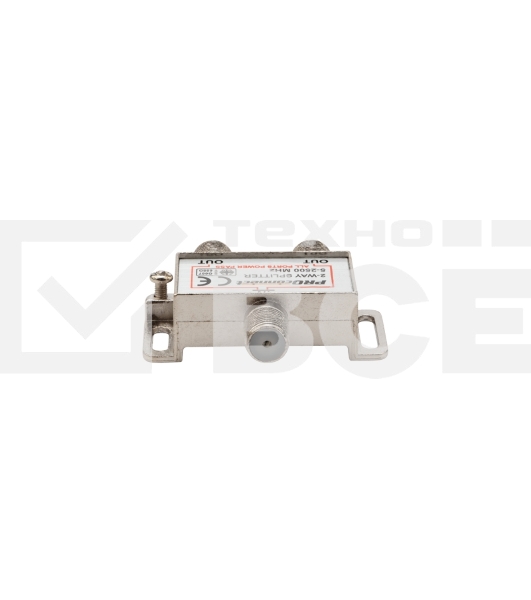 Делитель  (FD-2515) ТВ  х 2 под F разъём 2500 СПУТНИК   PROCONNECT