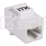 Проходной адаптер кат.5E UTP, RJ45-RJ45, тип Keystone Jack | CS7-1C5EU | ITK, фото5