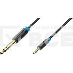 Кабель Vention аудио Jack 6,5 mm M/ 3,5 M - 1,5м BABBG, фото3