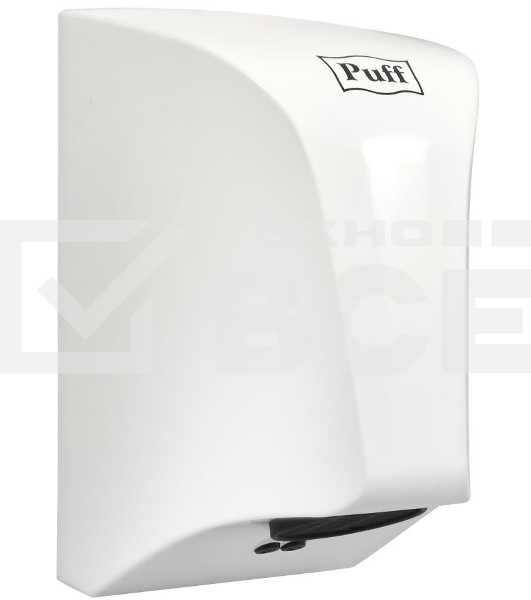 Сушилка для рук Puff 8809 850Вт белый