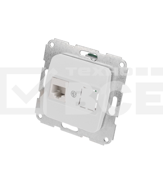 Розетка Компьютер RJ45 DEA с/у мех. Бел KRANZ