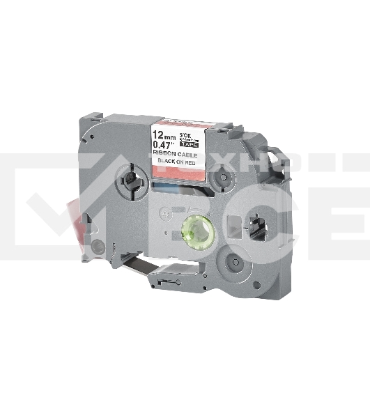 Кассета с лентой S'OK by Sakura Printing TZEFX431 для Brother, черный на красном, 12мм/8м, наклейка