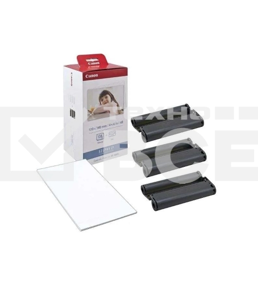 Набор для печати Canon KP-108IN 3115B001 10x15/108л./белый для сублимационных принтеров