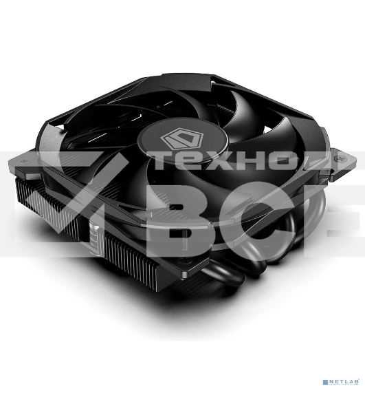 Кулер для процессора ID-COOLING IS-37-XT BLACK черный 92мм алюминий+медь 3600rpm 36db 4-pin 95W 37мм