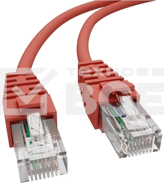Патч-корд NTSS NTSS-PC-UTP-RJ45-5e-0.15-LSZH-RD NTSS-PC-UTP-RJ45-5E-0.15-LSZH UTP RJ-45 вил.-вилка RJ-45 кат.5E 0.15м красный LSZH (уп.:1шт)