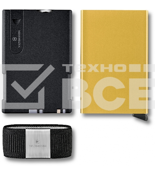 Швейцарская карта Victorinox Smart Card Wallet Delightful (0.7250.38) золотистый коробка подарочная
