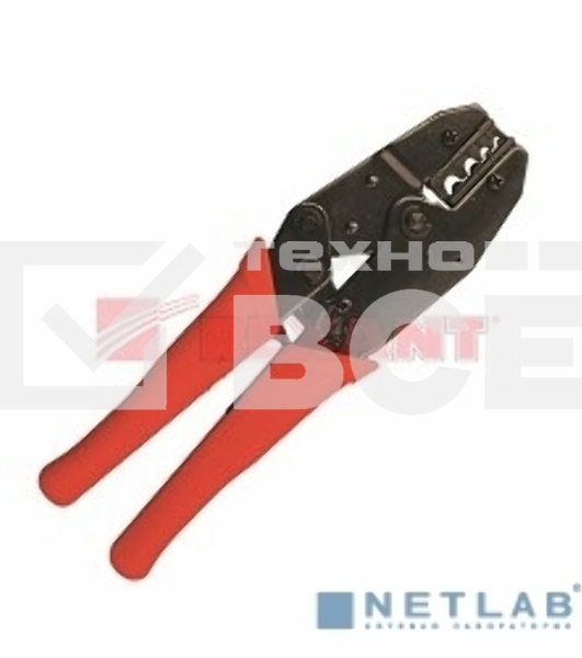 Кримпер Rexant HT-336 N для обжима изолированных и неизолированных гильз 1.5-10.0 мм²