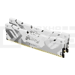 Оперативная память Kingston Fury Renegade, DDR5, 32GB (1x32GB), 6400MHz, CL32, DIMM, радиатор, белый, фото 1