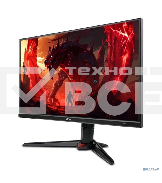 Монитор 27' Acer XV272KV5bmiiprx IPS 3840x2160, 160 Гц, 1 мс, 16:9, 400 кд/м², 2xHDMI 2.1, DP 1.4, 3.5 Jack, динамики (2x2 Вт), DisplayHDR 400, HDR10, FreeSync Premium, VESA 100x100, черный