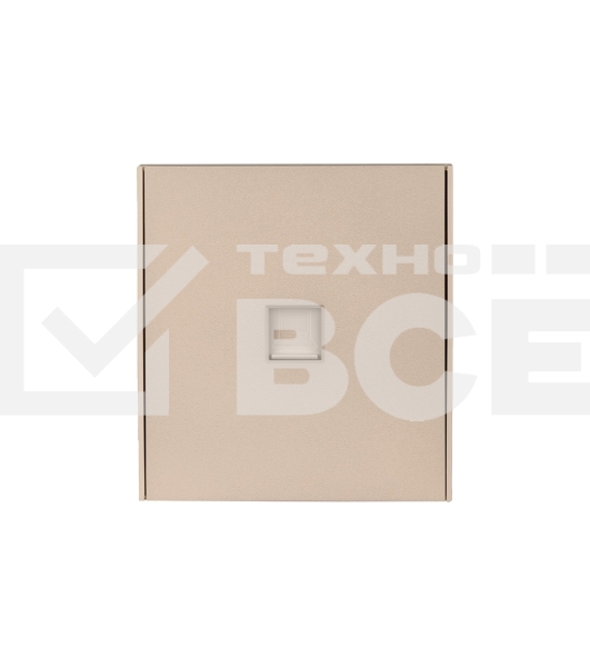 Розетка KRANZ STRONG компьютерная двойная RJ45+RJ45 кат6 с/у шелк