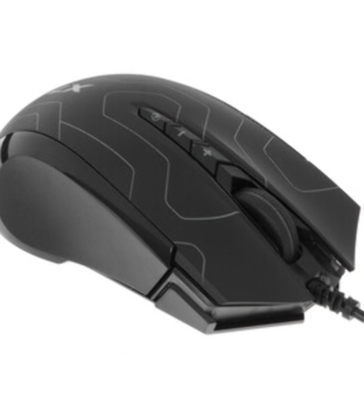 Мышь проводная A4Tech X89 Maze черный, 2400 dpi, USB, кнопки - 8