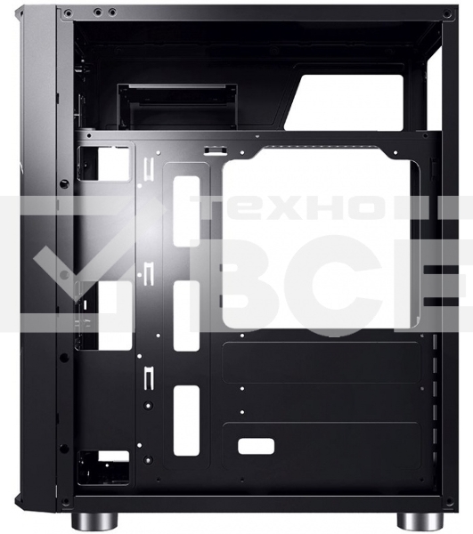 Компьютерный корпус Aerocool / Formula F-3401 (V1) черный без БП ATX 3x120mm 2xUSB2.0 1xUSB3.0 audio bott PSU