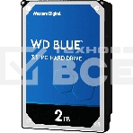 Жесткий диск Western Digital 2Tb 7200rpm WD20EZBX SATA-III Blue 256Mb 3.5