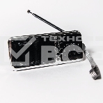 Радиоприемник портативный Сигнал РП-226BT черный/серебристый USB microSD, фото4