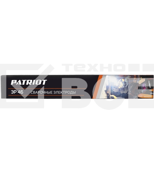 Электроды сварочные PATRIOT, марка ЭР 46, диам. 3,0мм, длина 350мм, уп. 1кг