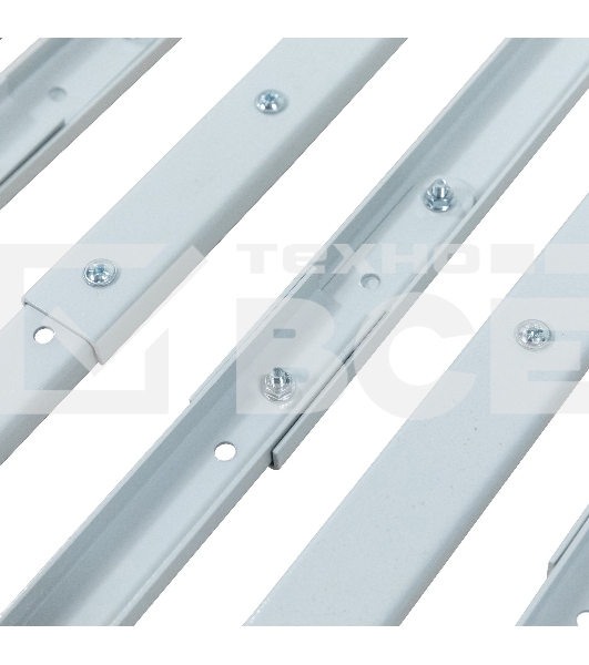 Стойка двухрамная NTSS NTSS-2POR42U/600-1000 42U 550ммx1000мм 600кг серый