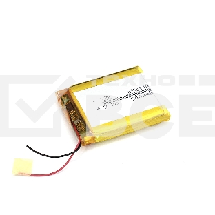 Аккумулятор Li-Pol (батарея) 6.8x34x40мм 2pin 3.7V/900mAh