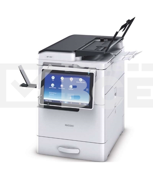 МФУ лазерный Ricoh MP 305+ SPF, A3, монохромный, печ./скан. до 30 стр/мин, 600 x 600 DPI, Ethernet, USB