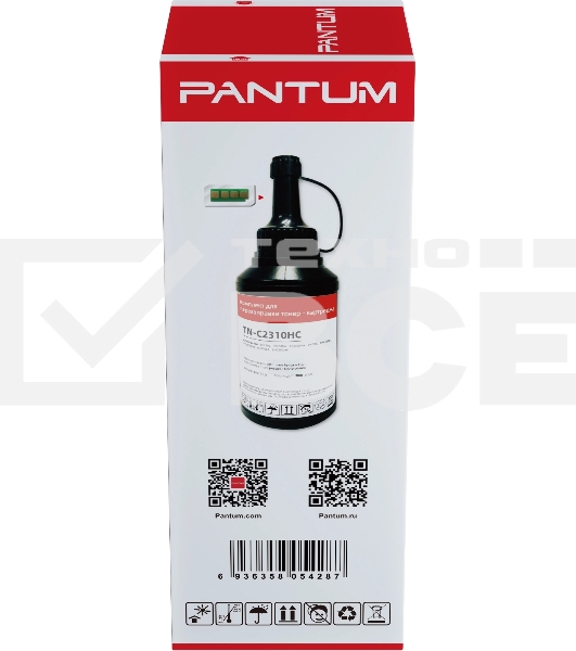 Заправочный комплект Pantum TN-C2310HC черный флакон 65гр. + чип, для устройств BM/BP 2300