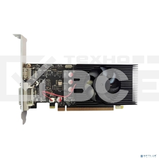 Видеокарта CBR GT1030 2Gb GDDR5, 64bit, 1228-1468Mhz, 1xHDMI + 1xDVI, 30W, Ret VGA-STX1030-2G-RTL