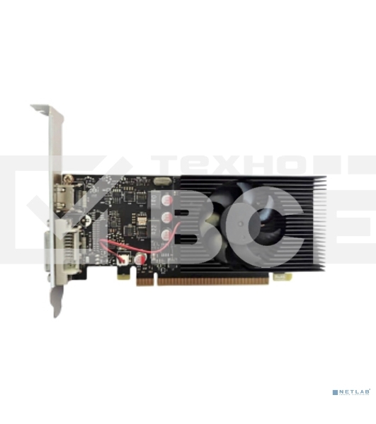Видеокарта CBR GT1030 2Gb GDDR5, 64bit, 1228-1468Mhz, 1xHDMI + 1xDVI, 30W, Ret VGA-STX1030-2G-RTL