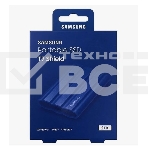Накопитель  Samsung External SSD T7 Shield, 2TB, Type C-to-C/A, USB 3.2 Gen2, R/W 1050/1000MB/s, IP65, 88x59x13mm, 98g, Blue (12 мес.), фото9
