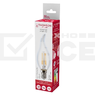Лампа светодиодная Hiper THOMSON LED FILAMENT TAIL CANDLE 11W 1140Lm E14 6500K