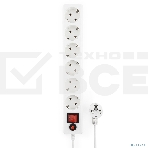 Сетевой фильтр Гарнизон ECL-6-W-3, 6 р, 10А, 3 м, ур.защиты 4, белый, пакет, фото8