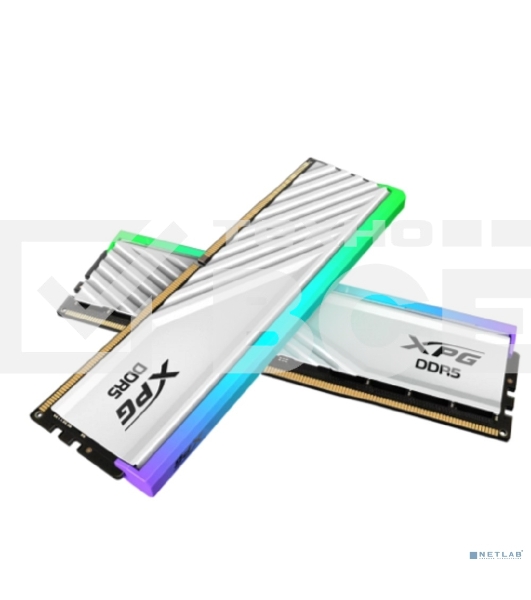Оперативная память XPG Lancer Blade, DDR5, 32GB (2x16GB), 6000MHz, CL30, DIMM, с радиаторами, RGB, белый
