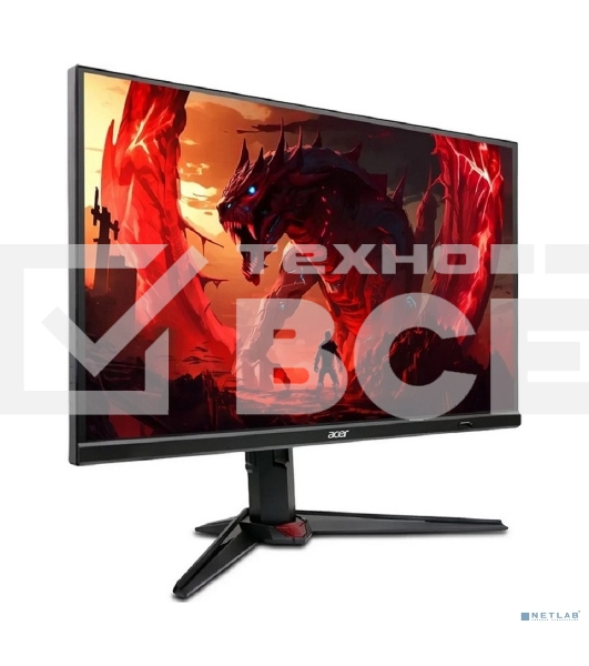 Монитор 27' Acer XV272KV5bmiiprx IPS 3840x2160, 160 Гц, 1 мс, 16:9, 400 кд/м², 2xHDMI 2.1, DP 1.4, 3.5 Jack, динамики (2x2 Вт), DisplayHDR 400, HDR10, FreeSync Premium, VESA 100x100, черный