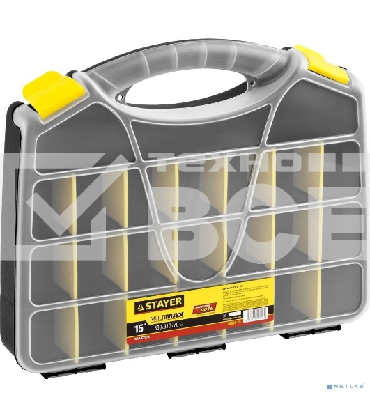 Органайзер STAYER 'MASTER' для крепежа и принадлежностей, 380х310х65мм (15') 38038-15