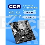 Материнская плата CBR H610M WiFi Chipset H610, Socket 1700, 2*DDR5, mATX, DP+HDMI, 1*PCIEx16,1*PCIEx1,1*M.2 NVME, 3*SATA3, 4*USB 2.0 + 2*USB3.0,WiFi, LAN 1Gb, фото4
