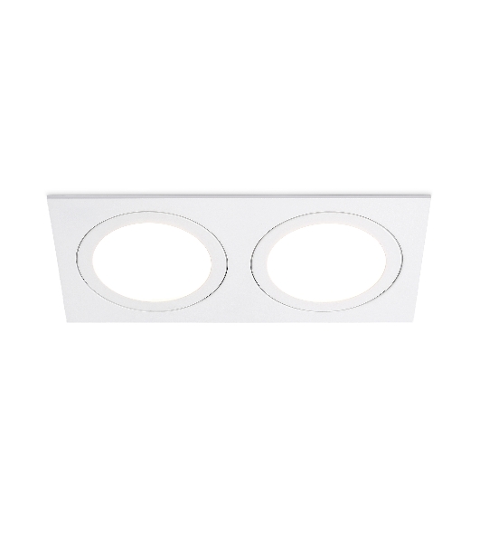 Светильник Ambrella light TN51826/2 WH белый GX53/2 max 15W 215*110*39