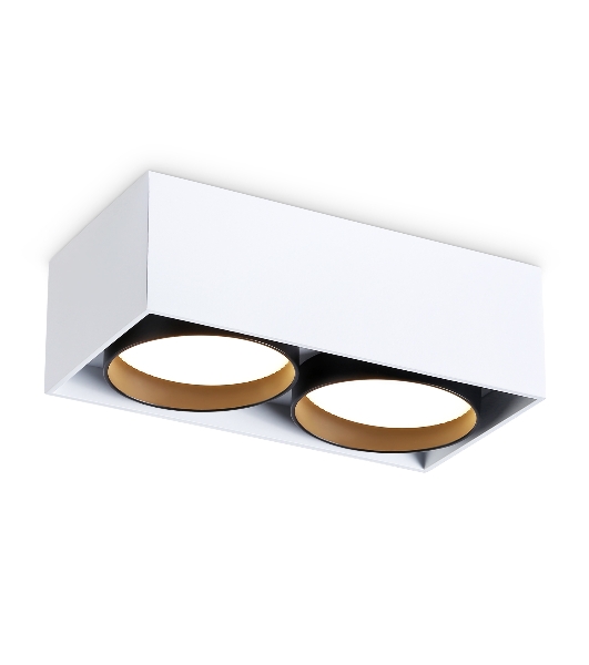 Светильник накладной TN70872/2 WH/BK белый/черный GX53/2 max 12W 185*92*62