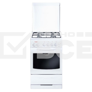 Плита газовая Gefest ПГ 3200-05 белый, конфорок 4 шт, духовка 42 л, 50 см x 85 см x 57 см
